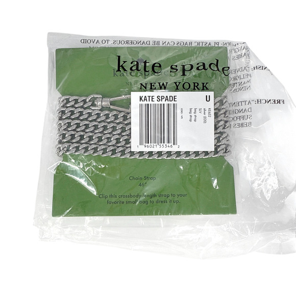 KATE SPADE New York Chain Bag Strap in Silver - Picture 4 of 5